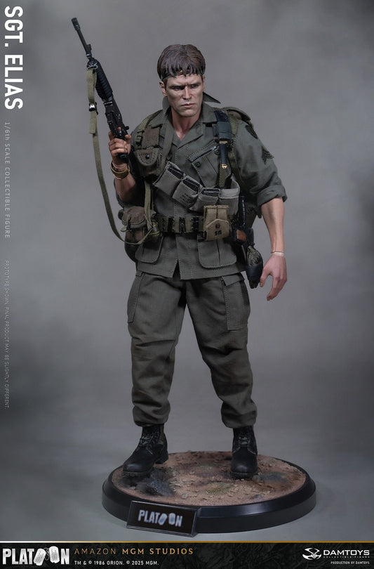 Preventa Figura Sergeant Elias - PLATOON (1986) marca Damtoys DMS047 escala 1/6