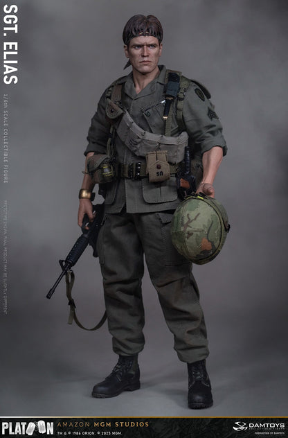 Preventa Figura Sergeant Elias - PLATOON (1986) marca Damtoys DMS047 escala 1/6