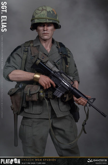Preventa Figura Sergeant Elias - PLATOON (1986) marca Damtoys DMS047 escala 1/6