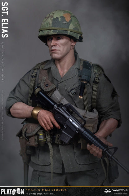 Preventa Figura Sergeant Elias - PLATOON (1986) marca Damtoys DMS047 escala 1/6