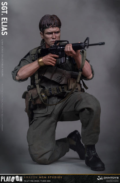 Preventa Figura Sergeant Elias - PLATOON (1986) marca Damtoys DMS047 escala 1/6