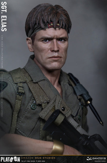 Preventa Figura Sergeant Elias - PLATOON (1986) marca Damtoys DMS047 escala 1/6