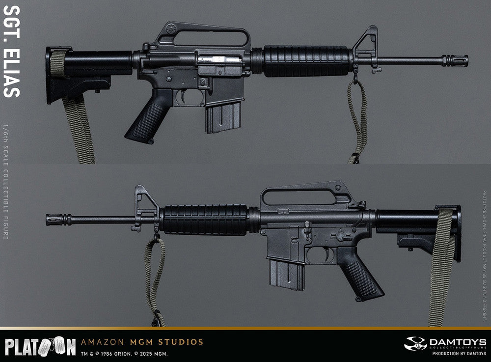 Preventa Figura Sergeant Elias - PLATOON (1986) marca Damtoys DMS047 escala 1/6