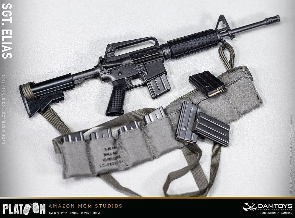 Preventa Figura Sergeant Elias - PLATOON (1986) marca Damtoys DMS047 escala 1/6