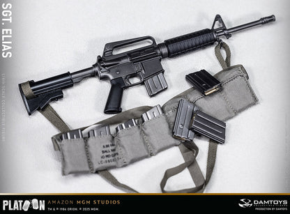 Preventa Figura Sergeant Elias - PLATOON (1986) marca Damtoys DMS047 escala 1/6