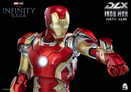 Pedido Figura DLX Iron Man Mark 43 - Avengers Infinity Saga marca Threezero 3Z0247 escala pequeña 1/12 (relanzamiento)