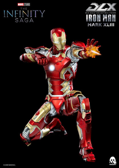 Pedido Figura DLX Iron Man Mark 43 - Avengers Infinity Saga marca Threezero 3Z0247 escala pequeña 1/12 (relanzamiento)