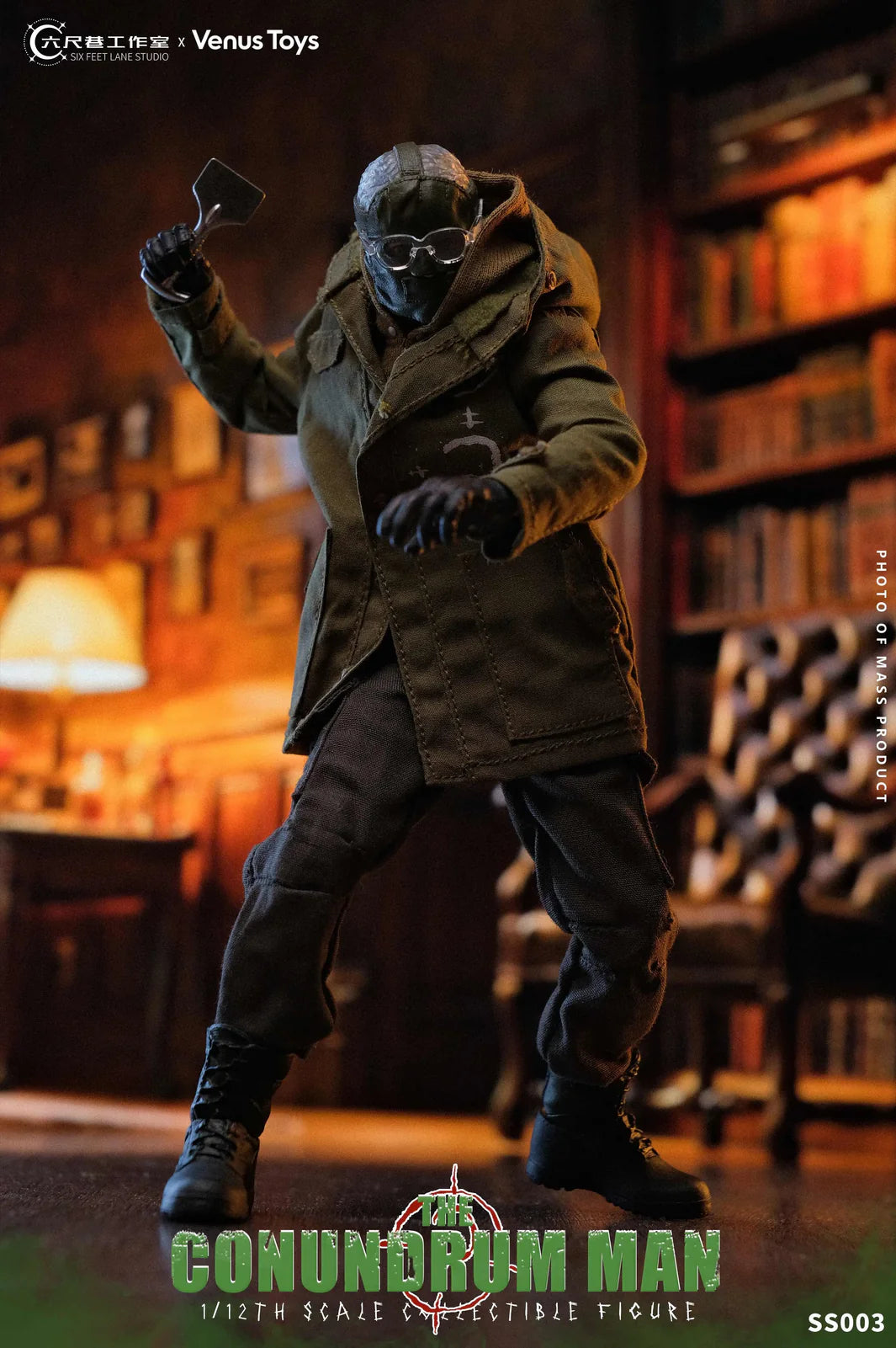 Pedido Figura The Conundrum Man marca Six Feet Lane Studio x Venus Toys SS003 escala 1/12