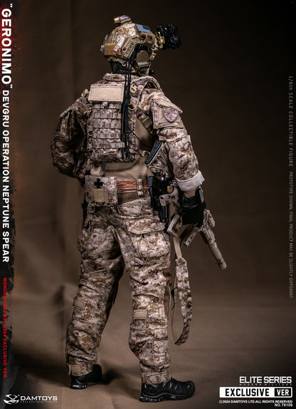 Preventa Figura GERONIMO - DEVGRU Operation Neptune Spear marca DAMTOYS 78106 escala 1/6