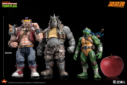 Preventa Figura Rocksteady - TMNT marca LINGJIHUN LJ004A escala 1/12