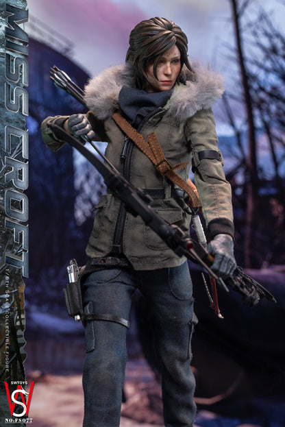 Preventa Figura Miss Croft (Battle Damaged Version) marca Swtoys FS077B escala 1/6