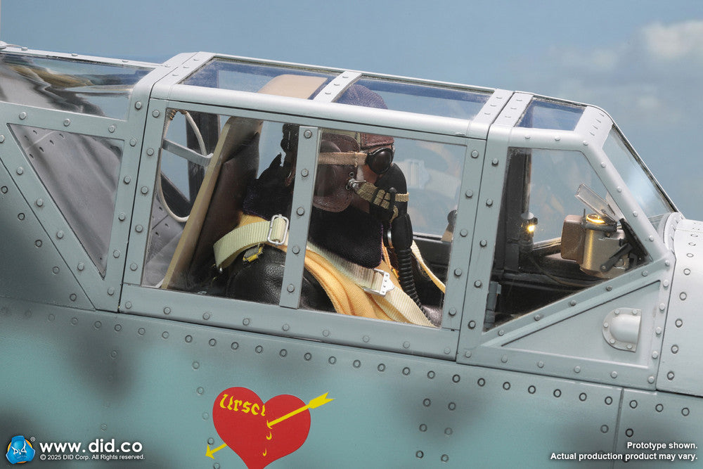 Preventa Figura Erich Hartmann - WWII German Luftwaffe Ace Pilot marca DID D80190 escala 1/6