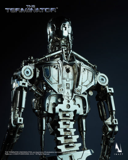 Preventa Figura T-800 Endoskeleton - The Terminator marca INART A036 Queen Studio escala 1/6