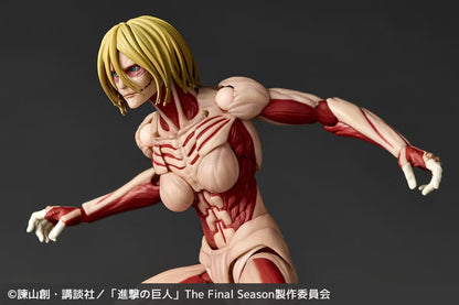 Preventa Figura Female Titan (Annie Leonhart) - Shingeki no Kyojin (Attack on Titan) - Amazing Yamaguchi Revoltech NR156 marca Kaiyodo (17 cm) (relanzamiento)