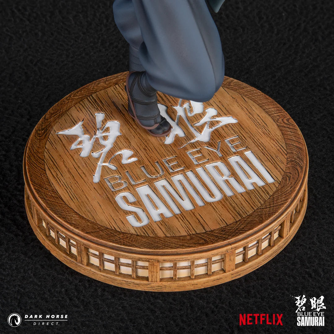 Preventa Estatua Mizu - Blue Eye Samurai marca Dark Horse (20.3 cm)