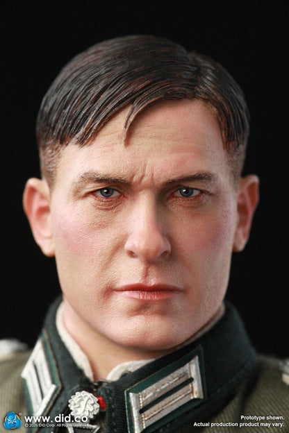 Preventa Figura Officer Otto Remer - WWII German Wehrmacht marca DID D80194 escala 1/6