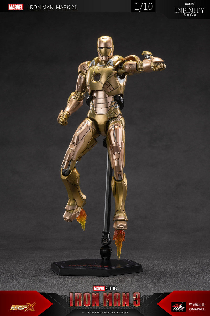 Pedido Figura Iron Man 3 Mark 21 marca ZD Toys escala 1/10 (18 cm)
