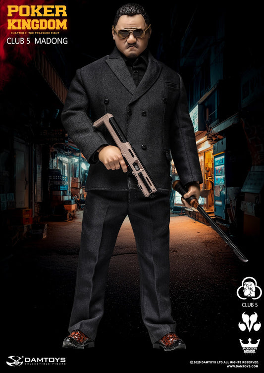 Preventa Figura CLUB 5 Madong - Poker Kingdom marca Damtoys GK030-A escala 1/6