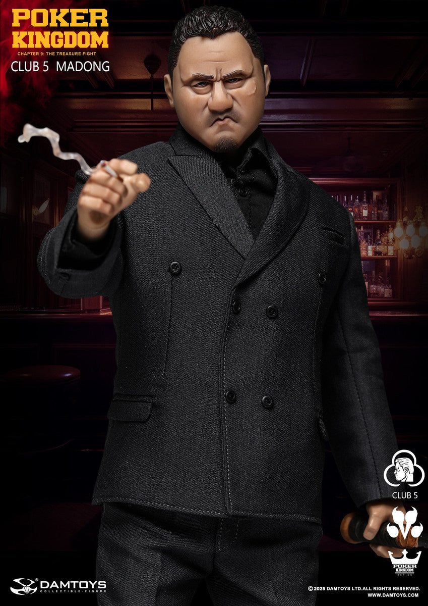 Preventa Figura CLUB 5 Madong - Poker Kingdom marca Damtoys GK030-A escala 1/6