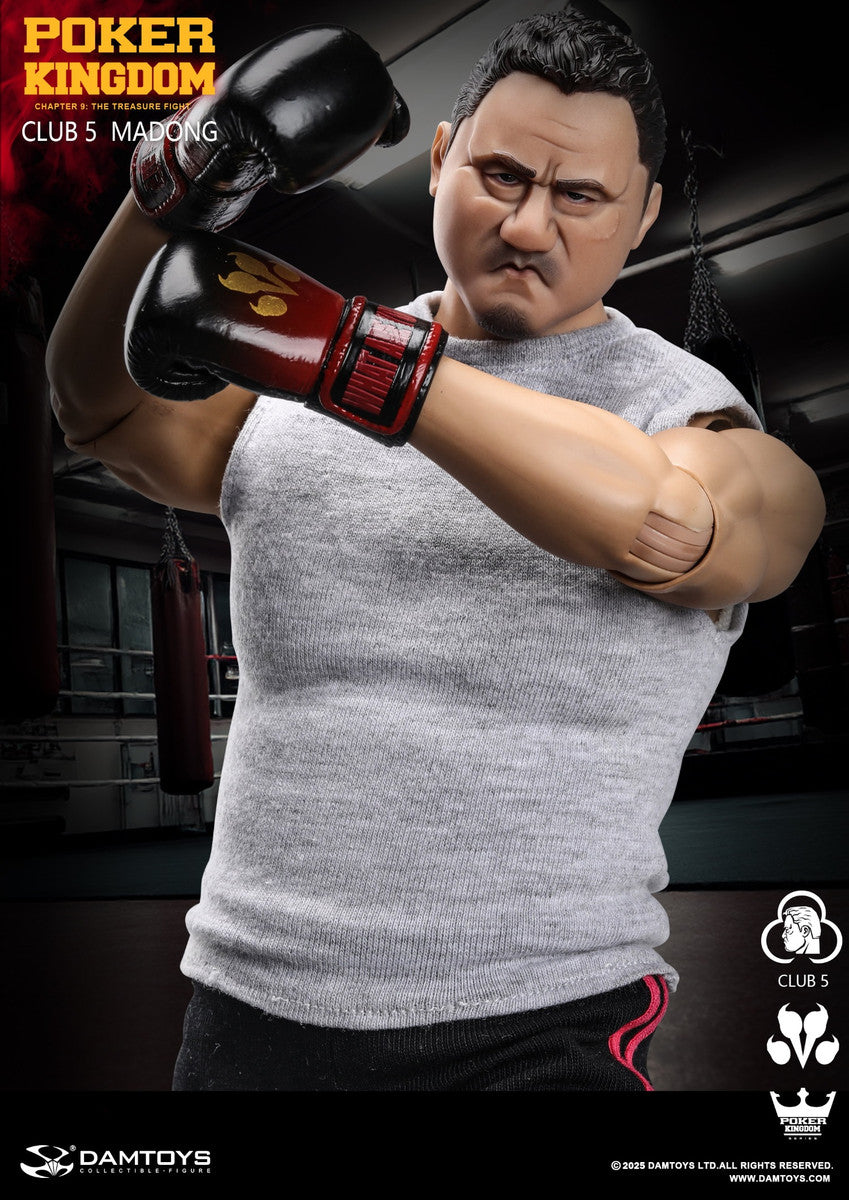 Preventa Figura CLUB 5 Madong - Poker Kingdom marca Damtoys GK030-A escala 1/6