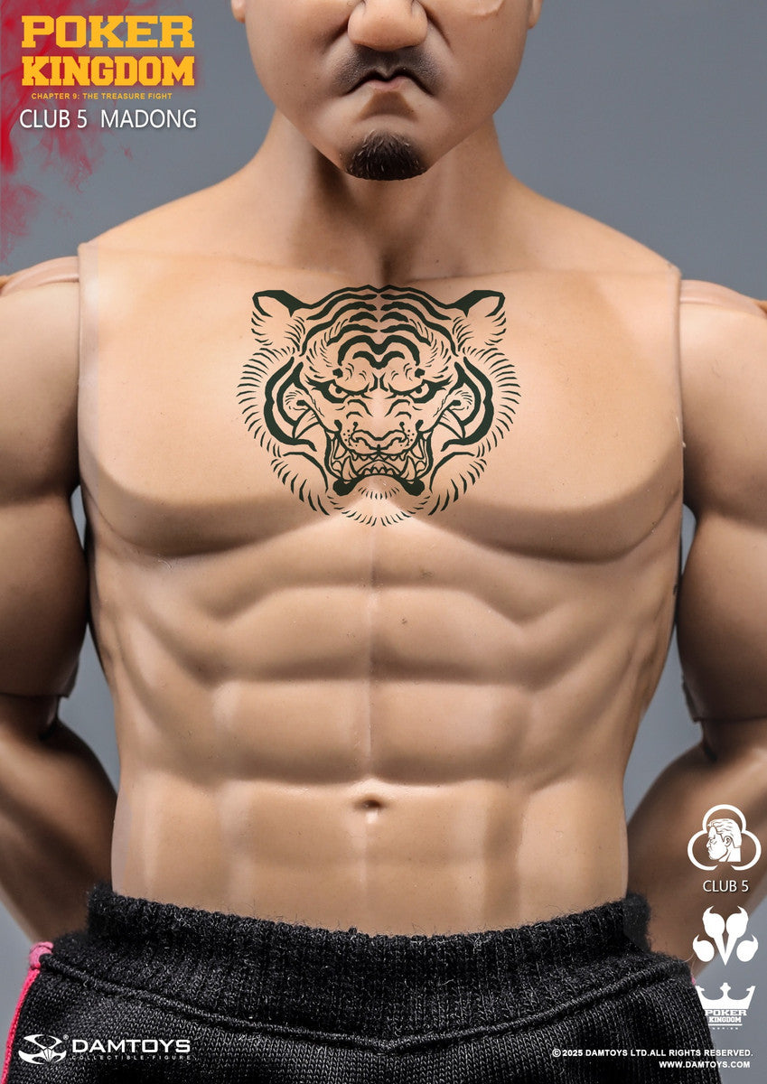 Preventa Figura CLUB 5 Madong - Poker Kingdom marca Damtoys GK030-A escala 1/6