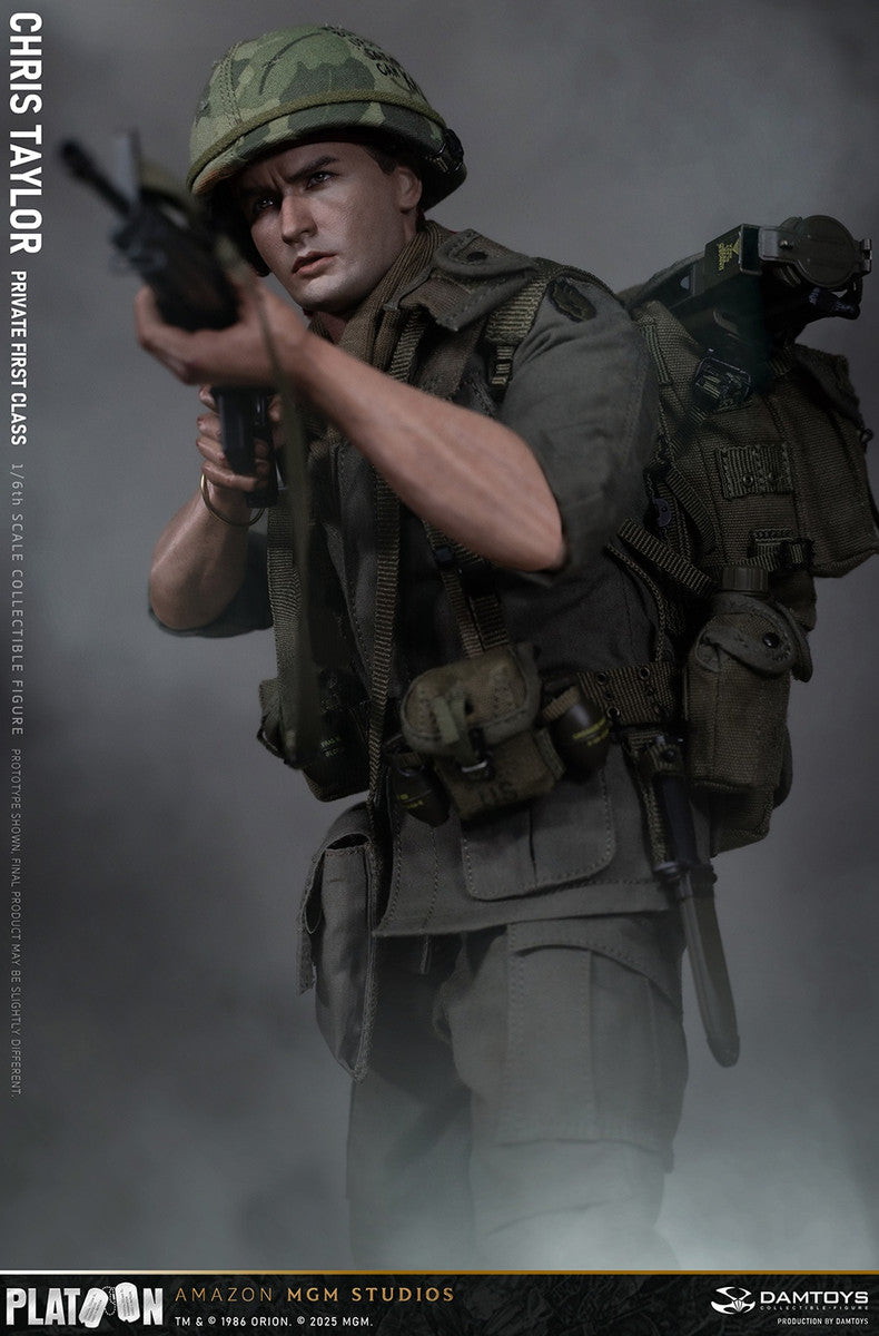 Preventa Figura Private Chris Taylor - PLATOON (1986) marca Damtoys DMS046 escala 1/6