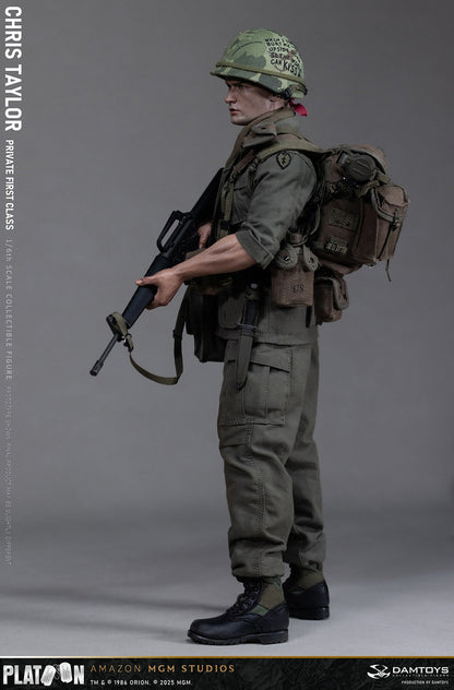 Preventa Figura Private Chris Taylor - PLATOON (1986) marca Damtoys DMS046 escala 1/6