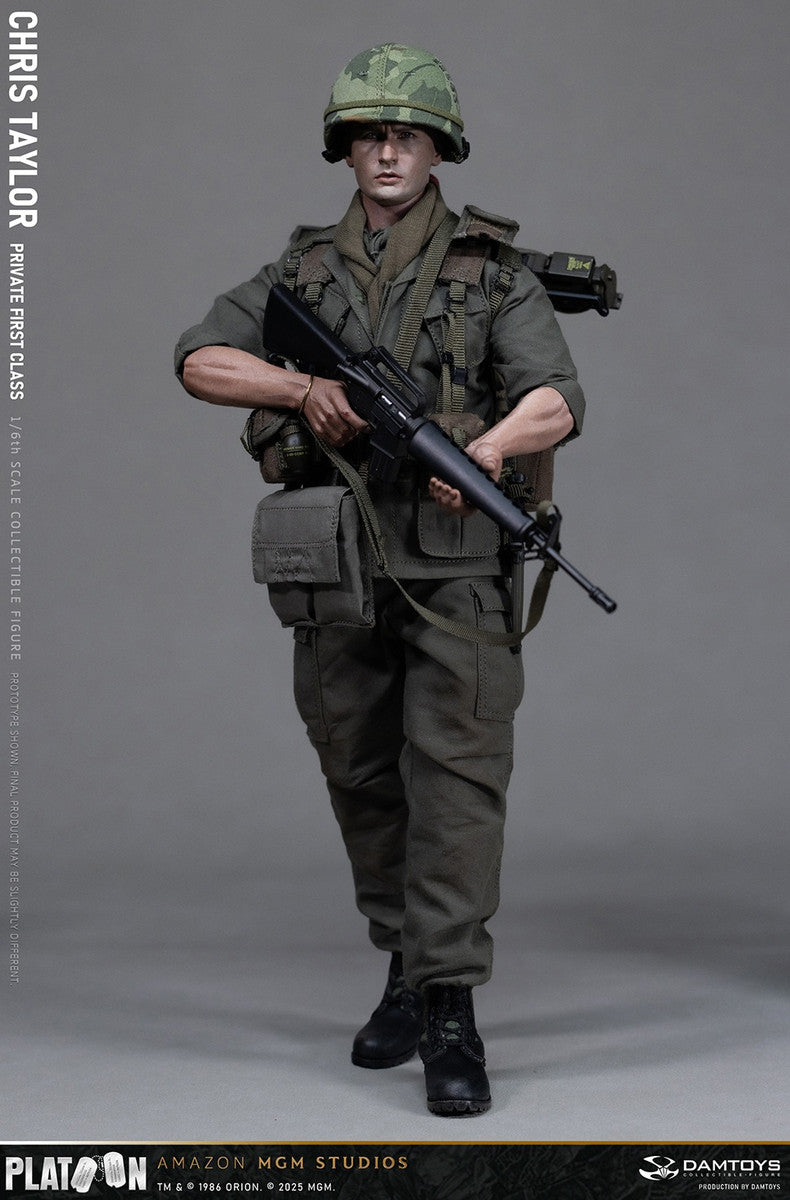 Preventa Figura Private Chris Taylor - PLATOON (1986) marca Damtoys DMS046 escala 1/6
