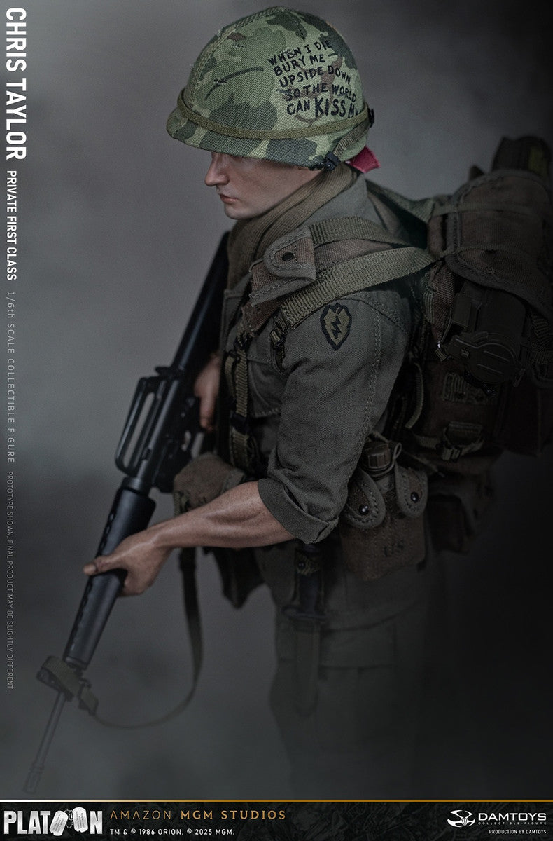 Preventa Figura Private Chris Taylor - PLATOON (1986) marca Damtoys DMS046 escala 1/6