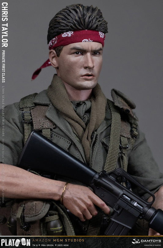 Preventa Figura Private Chris Taylor - PLATOON (1986) marca Damtoys DMS046 escala 1/6