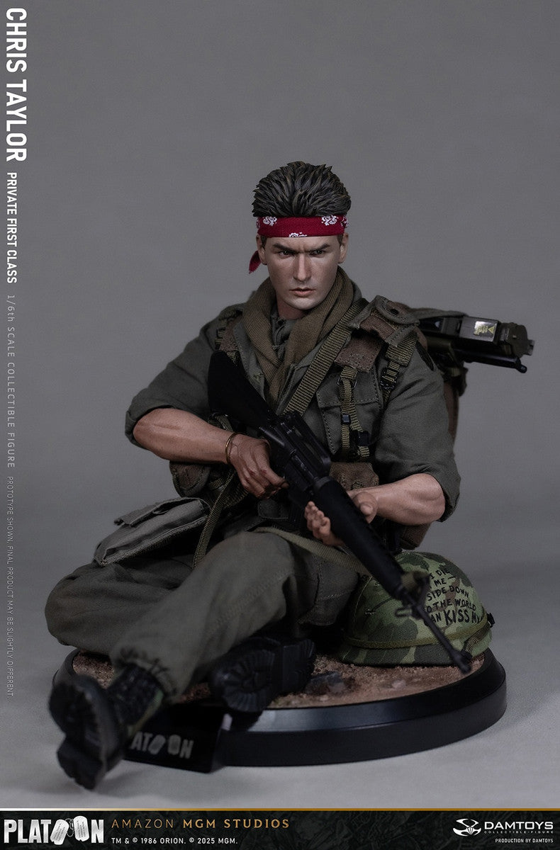 Preventa Figura Private Chris Taylor - PLATOON (1986) marca Damtoys DMS046 escala 1/6