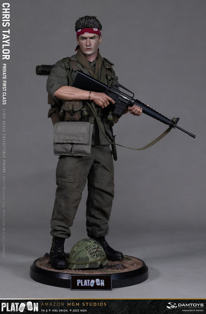 Preventa Figura Private Chris Taylor - PLATOON (1986) marca Damtoys DMS046 escala 1/6