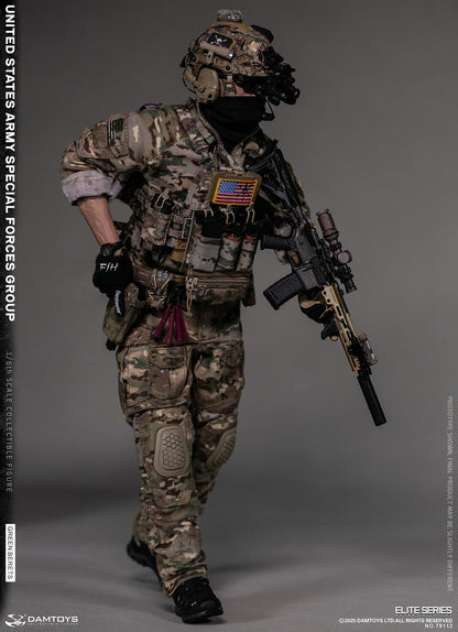 Preventa Figura Green Berets - UNITED STATES ARMY SPECIAL FORCES GROUP marca Damtoys 78112 escala 1/6