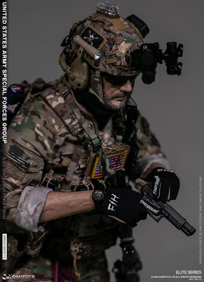 Preventa Figura Green Berets - UNITED STATES ARMY SPECIAL FORCES GROUP marca Damtoys 78112 escala 1/6