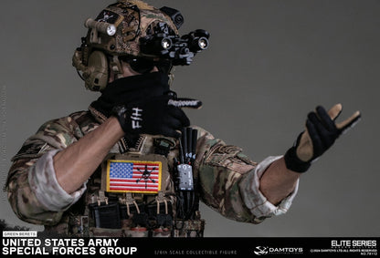 Preventa Figura Green Berets - UNITED STATES ARMY SPECIAL FORCES GROUP marca Damtoys 78112 escala 1/6