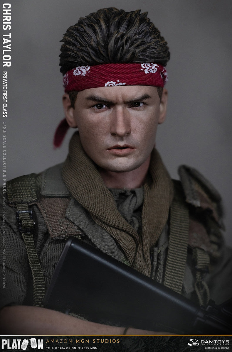 Preventa Figura Private Chris Taylor - PLATOON (1986) marca Damtoys DMS046 escala 1/6