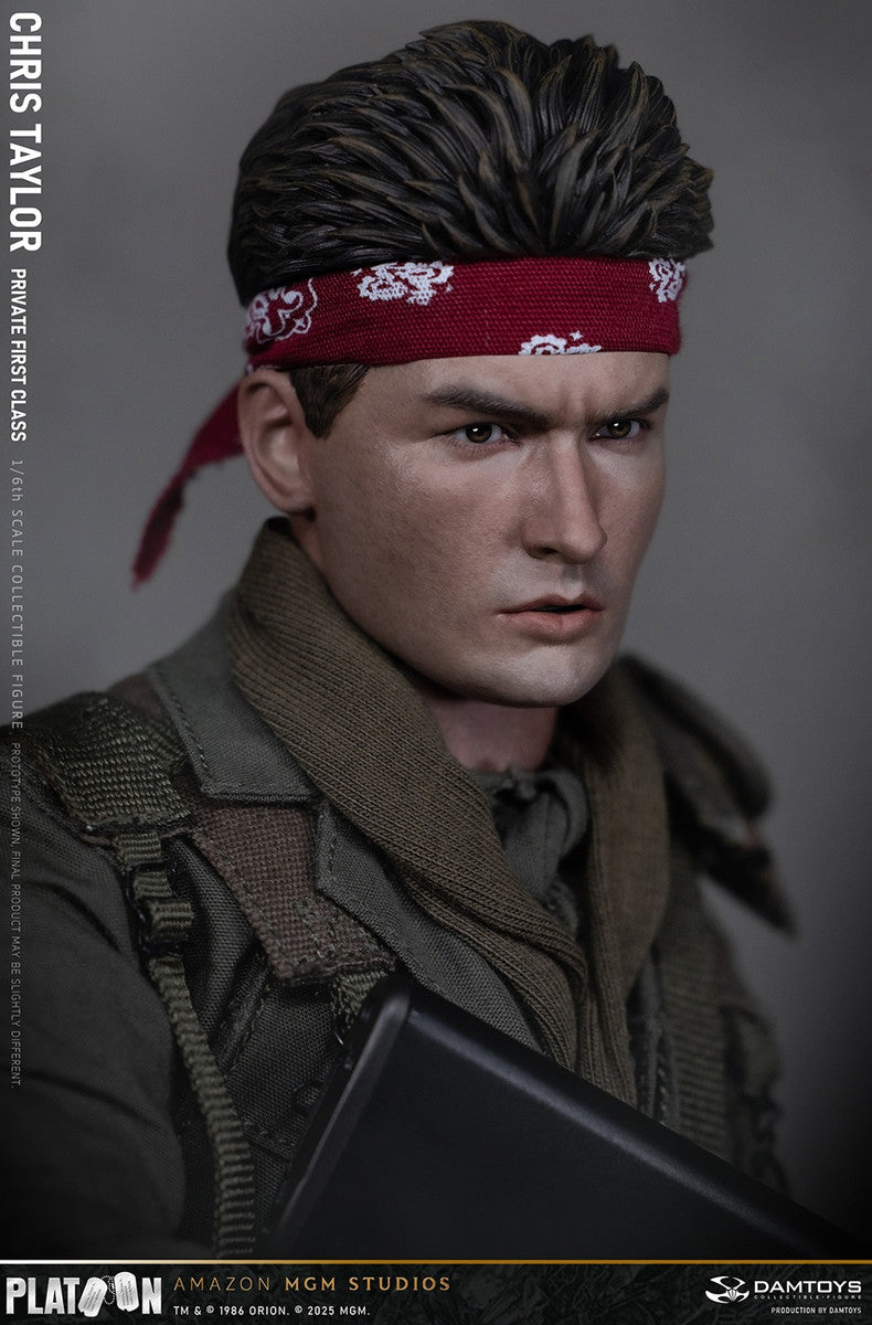 Preventa Figura Private Chris Taylor - PLATOON (1986) marca Damtoys DMS046 escala 1/6