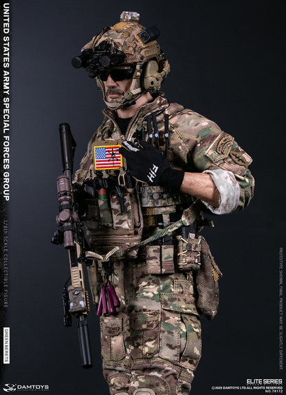 Preventa Figura Green Berets - UNITED STATES ARMY SPECIAL FORCES GROUP marca Damtoys 78112 escala 1/6