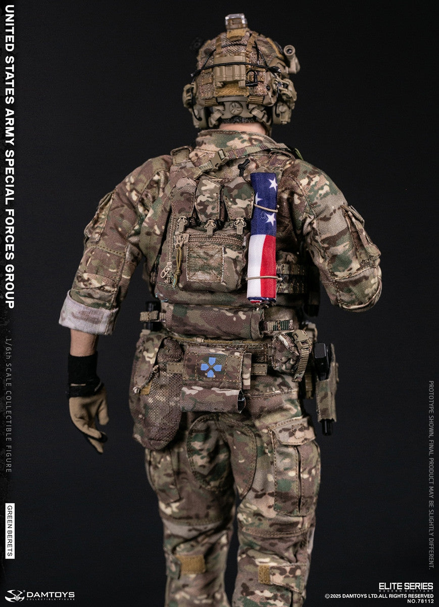 Preventa Figura Green Berets - UNITED STATES ARMY SPECIAL FORCES GROUP marca Damtoys 78112 escala 1/6