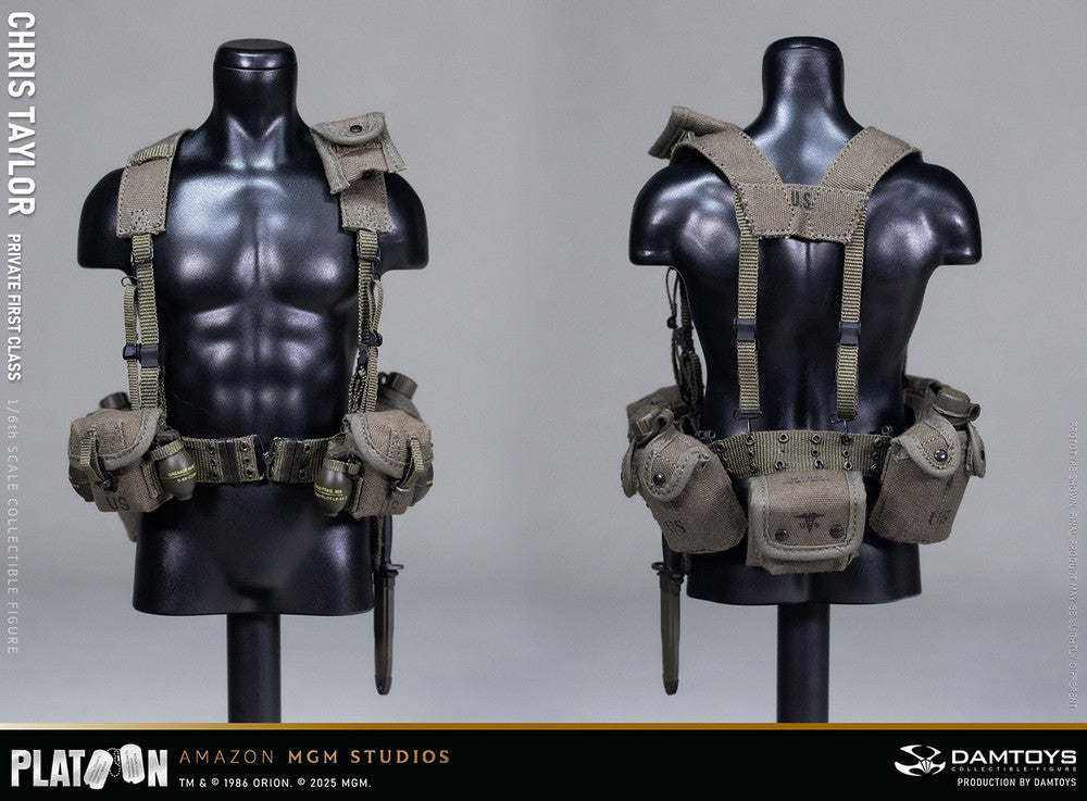 Preventa Figura Private Chris Taylor - PLATOON (1986) marca Damtoys DMS046 escala 1/6