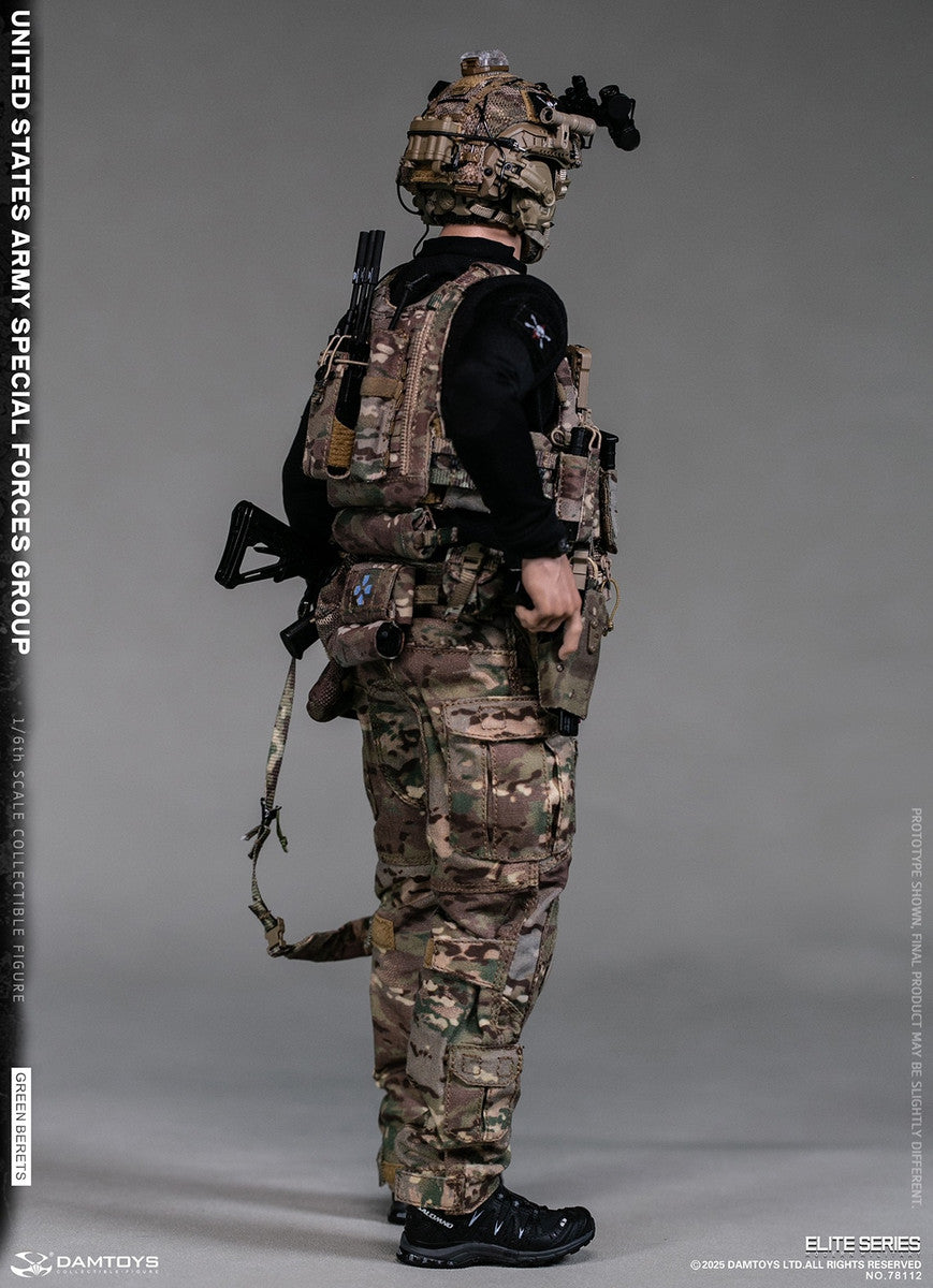 Preventa Figura Green Berets - UNITED STATES ARMY SPECIAL FORCES GROUP marca Damtoys 78112 escala 1/6