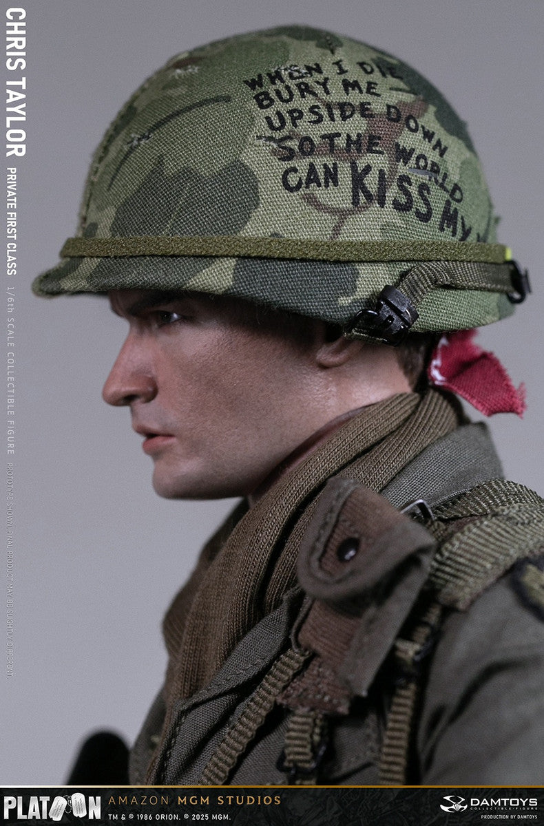 Preventa Figura Private Chris Taylor - PLATOON (1986) marca Damtoys DMS046 escala 1/6