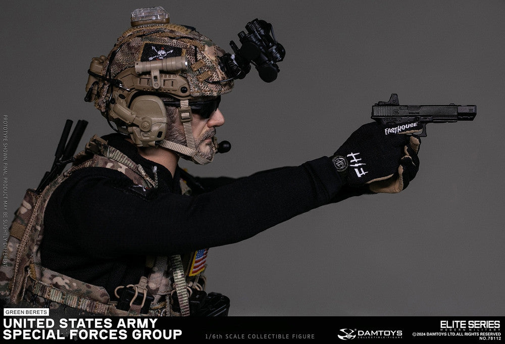 Preventa Figura Green Berets - UNITED STATES ARMY SPECIAL FORCES GROUP marca Damtoys 78112 escala 1/6