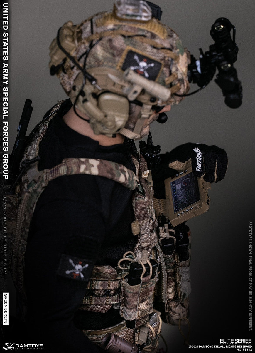 Preventa Figura Green Berets - UNITED STATES ARMY SPECIAL FORCES GROUP marca Damtoys 78112 escala 1/6