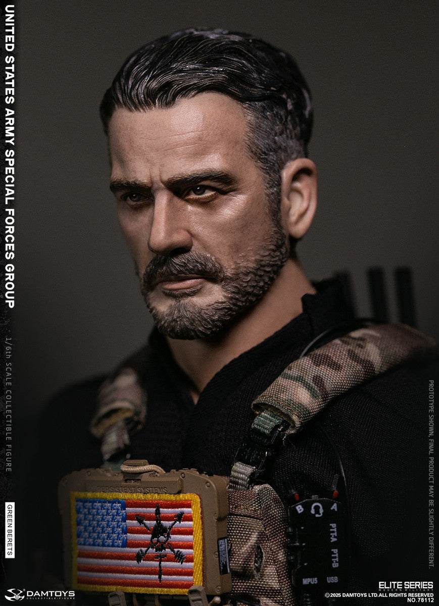 Preventa Figura Green Berets - UNITED STATES ARMY SPECIAL FORCES GROUP marca Damtoys 78112 escala 1/6