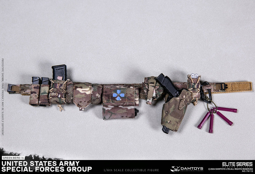 Preventa Figura Green Berets - UNITED STATES ARMY SPECIAL FORCES GROUP marca Damtoys 78112 escala 1/6