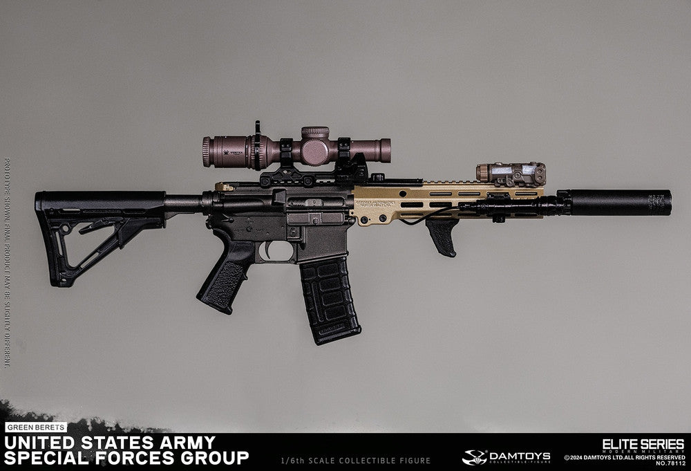 Preventa Figura Green Berets - UNITED STATES ARMY SPECIAL FORCES GROUP marca Damtoys 78112 escala 1/6