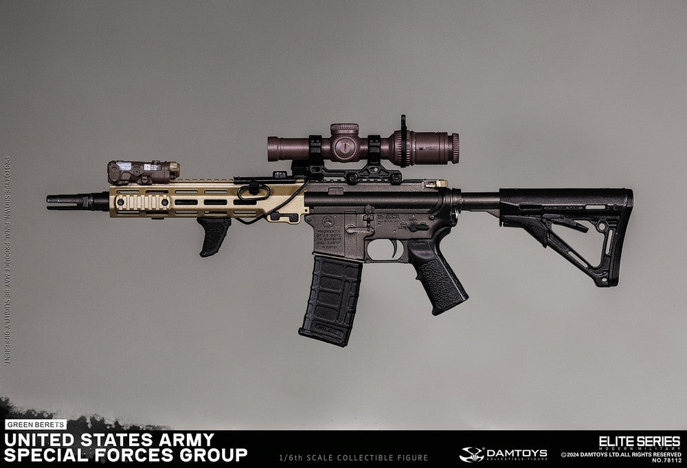 Preventa Figura Green Berets - UNITED STATES ARMY SPECIAL FORCES GROUP marca Damtoys 78112 escala 1/6