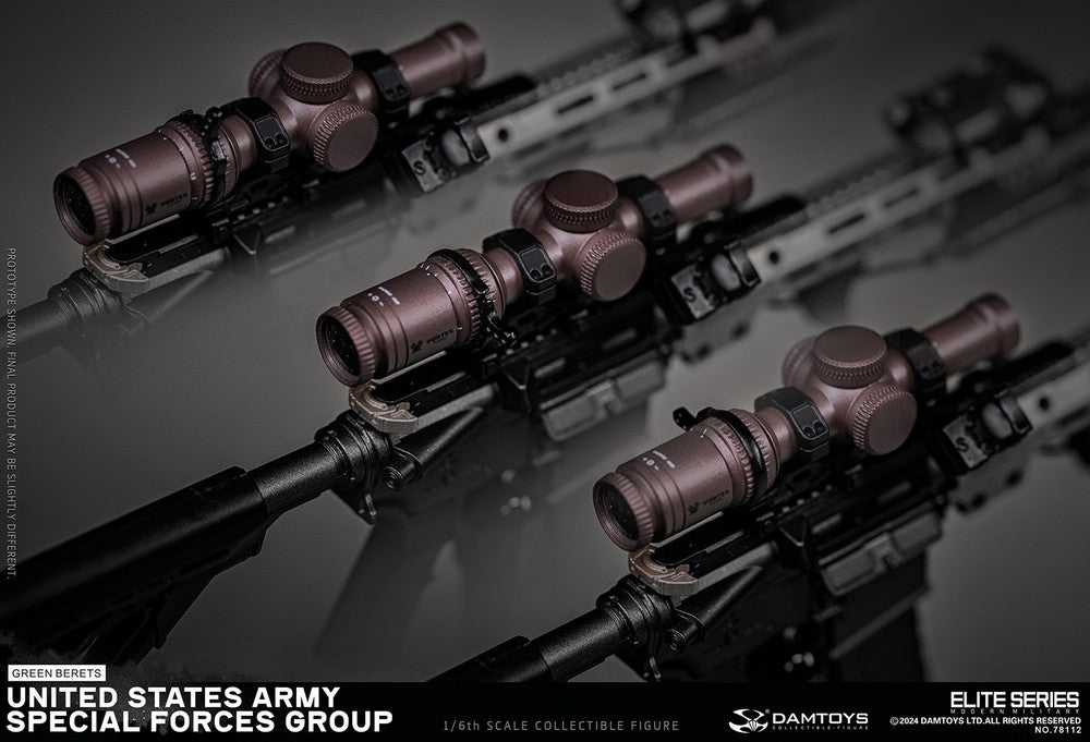 Preventa Figura Green Berets - UNITED STATES ARMY SPECIAL FORCES GROUP marca Damtoys 78112 escala 1/6