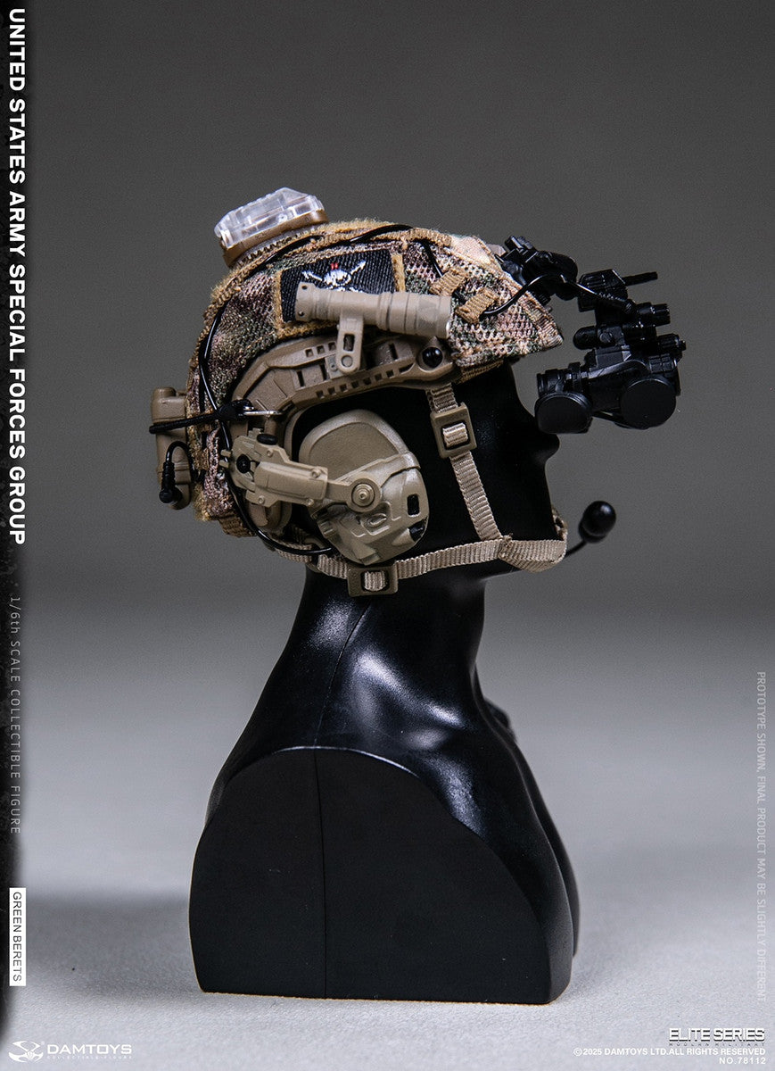 Preventa Figura Green Berets - UNITED STATES ARMY SPECIAL FORCES GROUP marca Damtoys 78112 escala 1/6